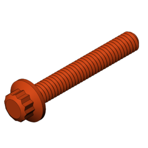 Imperial 5/16"  12 Point Screw