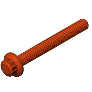 Imperial 1/4"  12 Point Screw