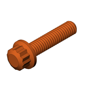 Metric M6  12 Point Screw