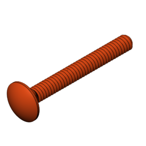 Imperial 1/4"  Carriage Bolts