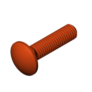 Imperial 1/2"  Carriage Bolts