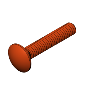 Imperial 3/8"  Carriage Bolts