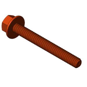 Imperial 1/4"  Flanged Hex Head Bolts