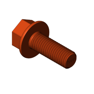 Imperial 3/4"  Flanged Hex Head Bolts - Print Friendly