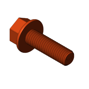 Imperial 5/8"  Flanged Hex Head Bolts - Print Friendly