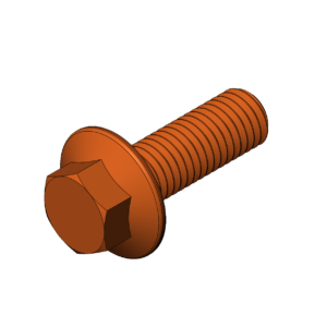 Metric M14  Flanged Hex Head Bolt