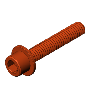 Imperial 3/8"  Flanged Socket Head Bolts