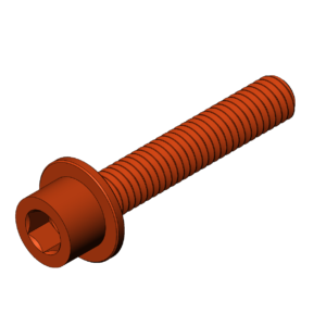 Imperial 3/8"  Flanged Socket Head Bolts	 - Print Friendly