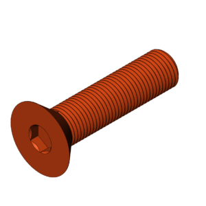 Imperial 1/2"  Flat Head Cap Screw Bolt