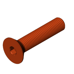 Imperial 7/16"  Flat Head Cap Screw Bolt