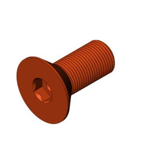 Imperial 7/8"  Flat Head Cap Screw Bolt