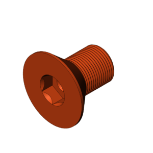 Imperial  1 1/4"  Flat Head Cap Screw Bolt
