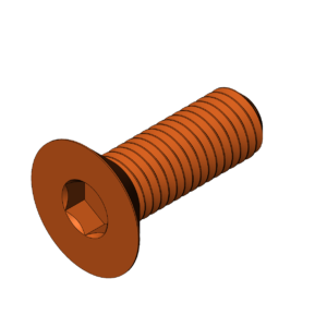 Metric M14  Flat Head Cap Screw Bolt
