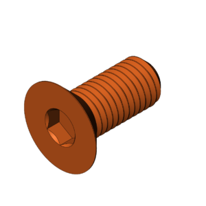Metric M18  Flat Head Cap Screw Bolt