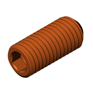 Metric M18  Grub Screw Cap Head Bolt