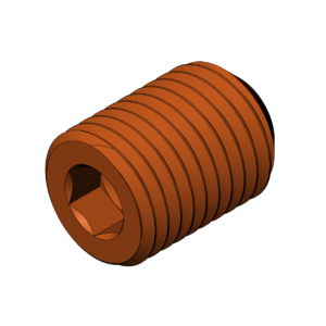 Metric M30  Grub Screw Cap Head Bolt