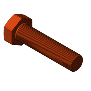Imperial  1 1/2"  Hex Head Bolt