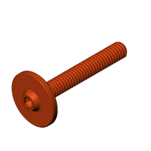 Imperial 5/16"  Rounded Head Flanged Bolt UW