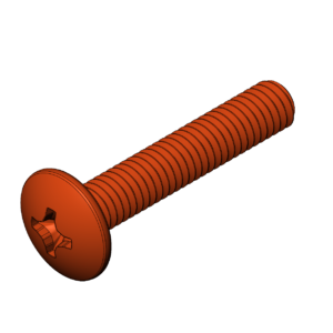 Imperial 3/8"  Rounded Head Phillips Bolt EW