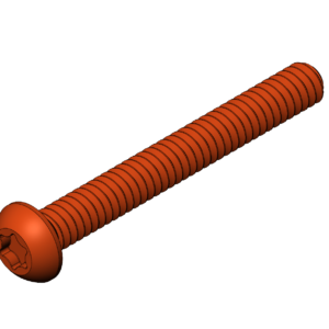 Imperial 1/4"  Rounded Head Torx Bolt