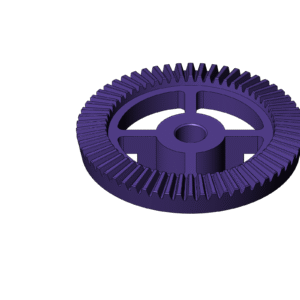Metric Bevel Gear with Cut Out (Diameter 150mm)