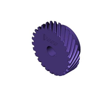 Metric High Power Crossed (Diameter 55mm) - Left Handed