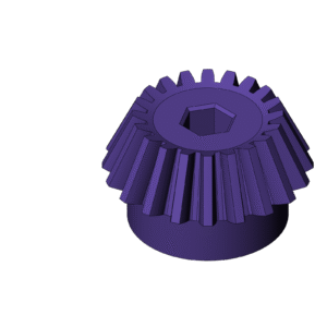 Metric Miter Gear (Diameter 30mm) - 45 Degree