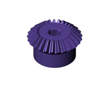 Metric Miter Gear (Diameter 25mm) - 90 Degree