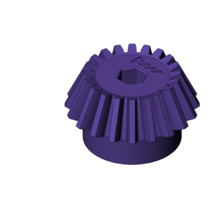 Metric Miter Gear (Diameter 50mm) - 45 Degree