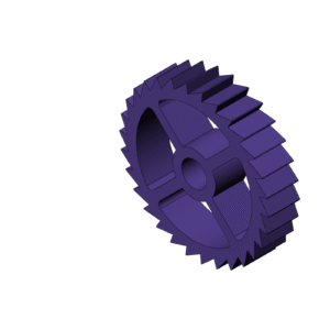 Metric Ratcheting Gear with Cut Out (Diameter 120mm)