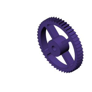 Metric Ratcheting Gear with Cut Out (Diameter 200mm)