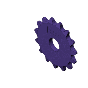 Imperial - ANSI 35 Flat Roller Sprocket