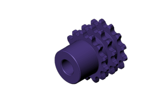 Imperial - ANSI 35 Triple Roller Sprocket