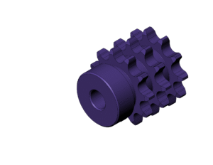 Imperial - ANSI 40 Triple Roller Sprocket