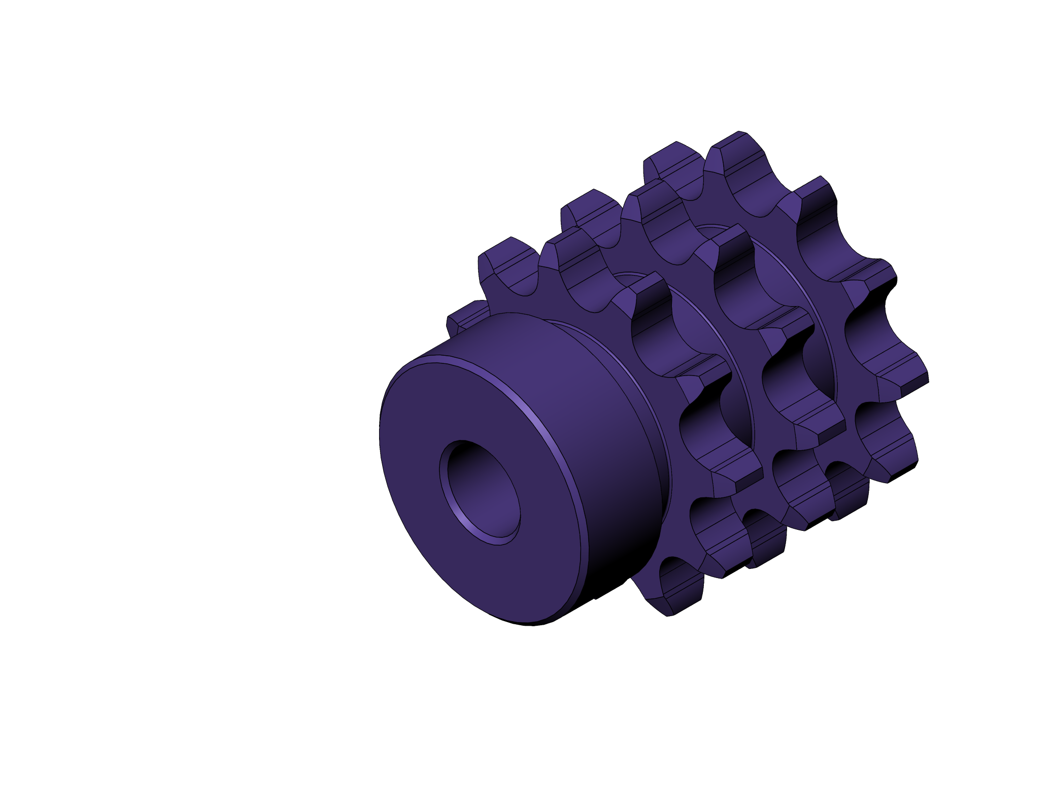 Imperial - ANSI 40 Triple Roller Sprocket
