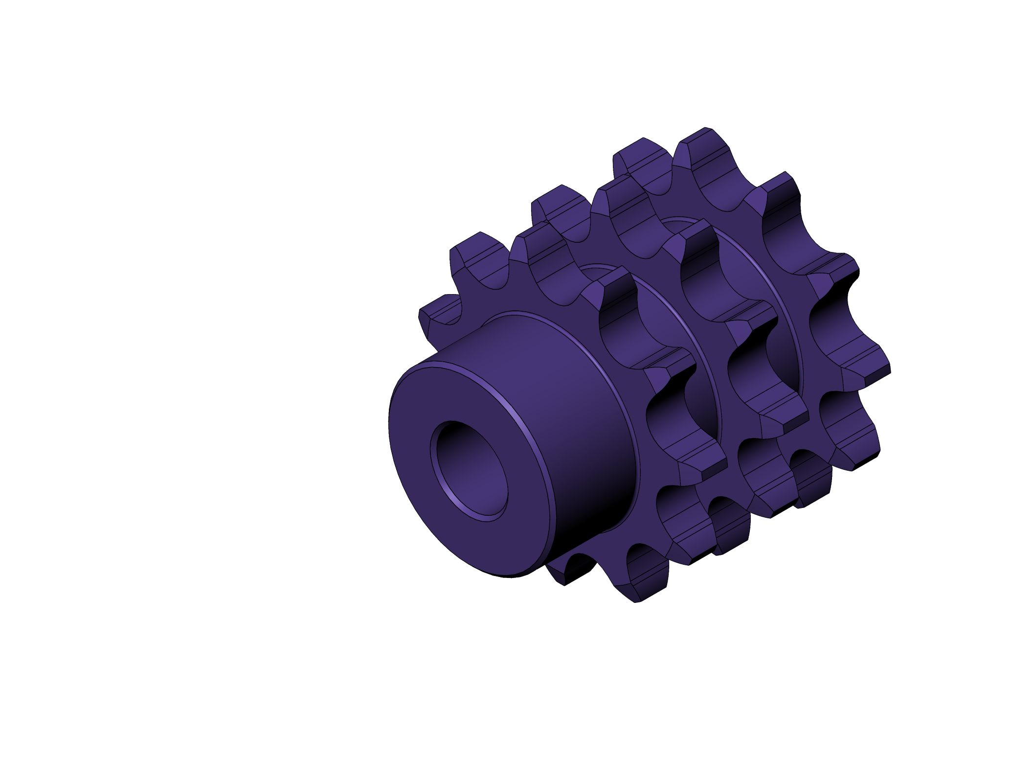 Imperial - ANSI 50 Triple Roller Sprocket