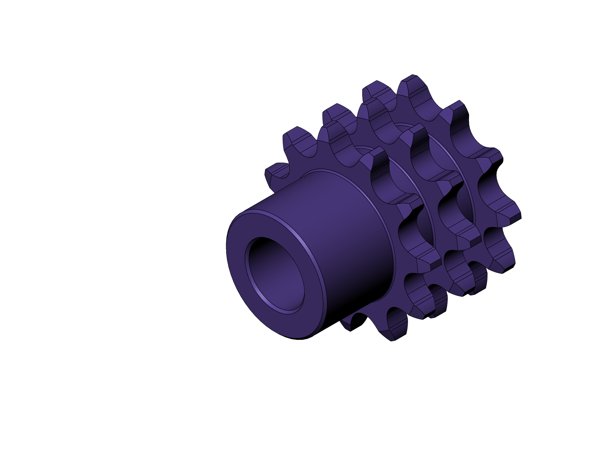 Imperial - ANSI 60 Triple Roller Sprocket