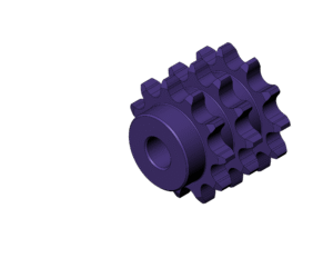Imperial - ANSI 80 Triple Roller Sprocket