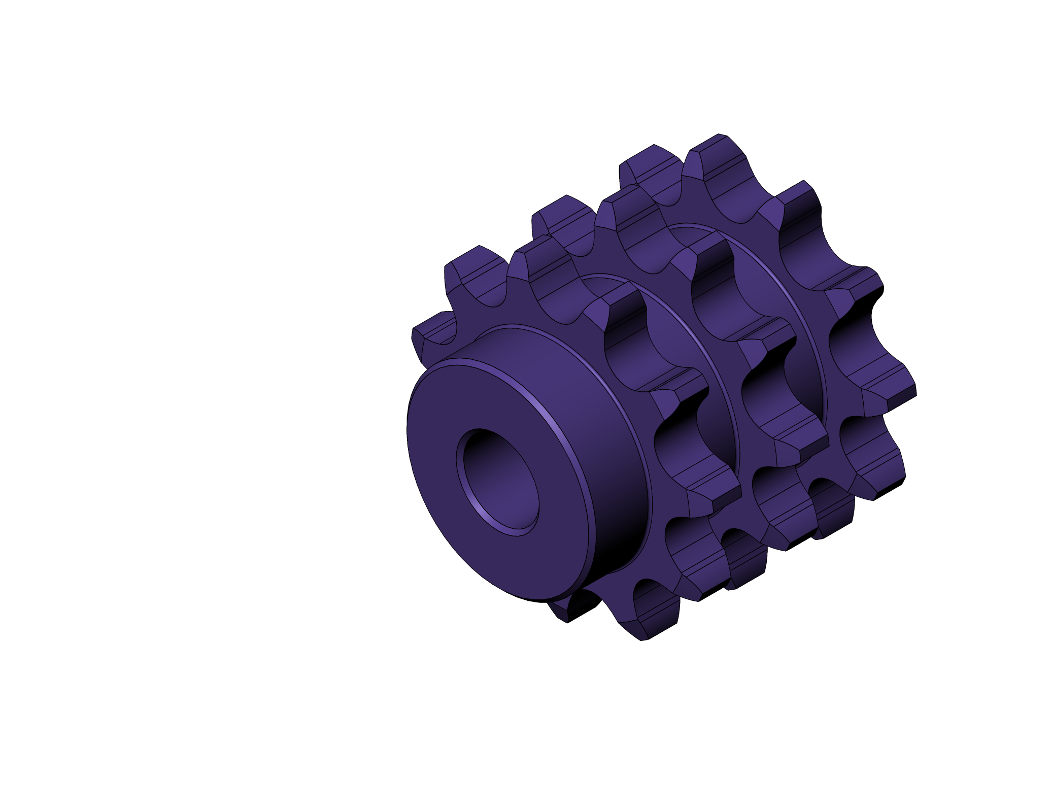 Imperial - ANSI 80 Triple Roller Sprocket