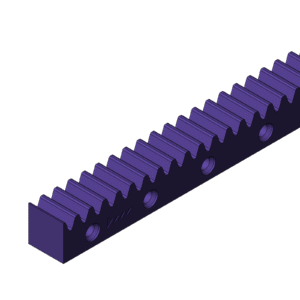 Rectangular Gear Rack (Module 1.5)