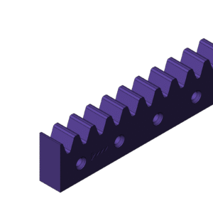 Rectangular Gear Rack (Module 2.5)