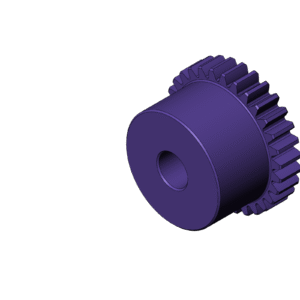 Metric Round Gear (Diameter 15mm)