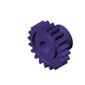 Metric Round Gear (Diameter 16mm)