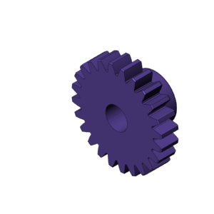 Metric Round Gear (Diameter 19.2mm)