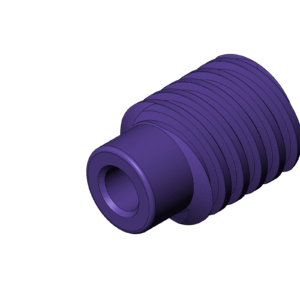 Metric Round Worm Gear (Diameter 37mm)