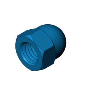 Metric M6  Cap Nuts