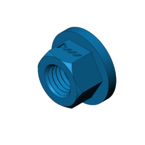 Metric M8  Flange Nuts