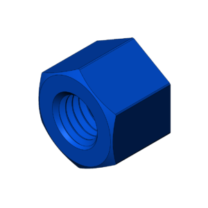 Imperial 1/2"  Heavy Profile Hex Nut - Print Friendly