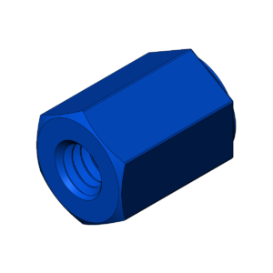 Imperial 1/4"  Heavy Profile Hex Nut