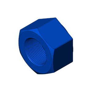 Imperial 1 1/2"  Heavy Profile Hex Nut